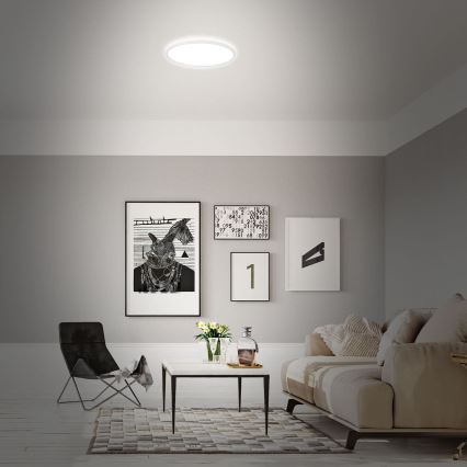 Briloner 7494016 - LED RGBW prigušivo stropno svjetlo SMART LED/22W/230V 4000K, promjer 42 cm, Wi-Fi Tuya + daljinski upravljač