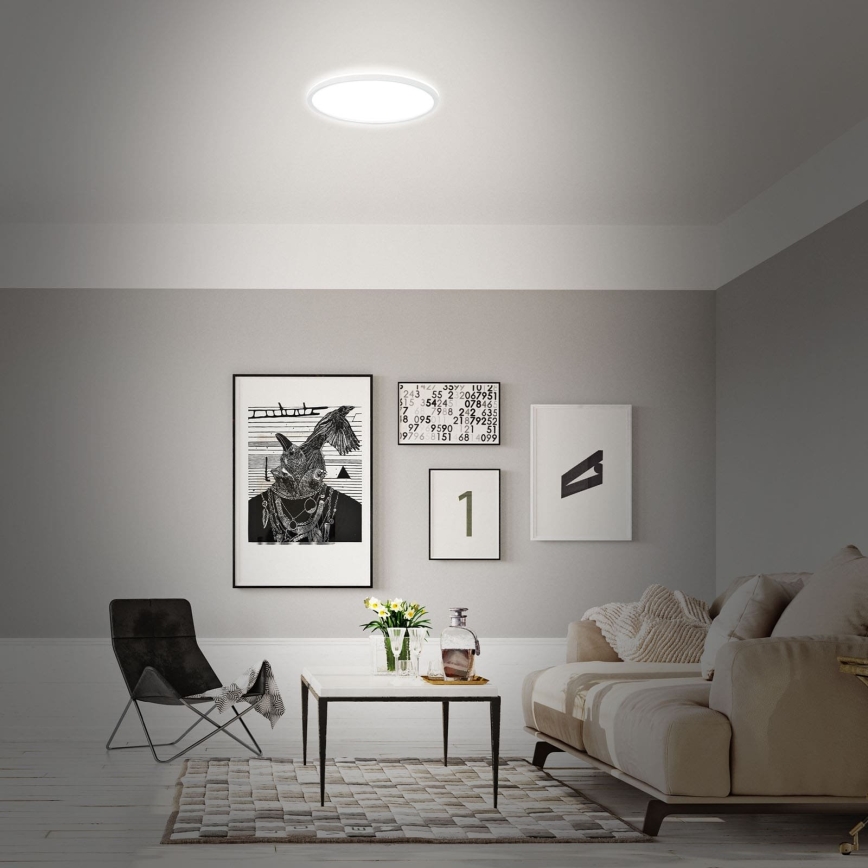 Briloner 7494016 - LED RGBW prigušivo stropno svjetlo SMART LED/22W/230V 4000K, promjer 42 cm, Wi-Fi Tuya + daljinski upravljač