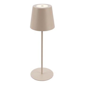 Briloner 7508011 - LED vanjska stolna lampa s mogućnošću prigušivanja, punjiva 2u1 LED/2,5W/5V IP44 bež