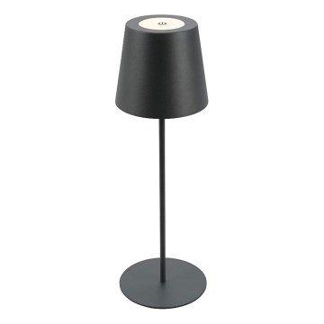 Briloner 7508015 - LED vanjska stolna lampa s mogućnošću prigušivanja, punjiva 2u1 LED/2,5W/5V IP44 crna