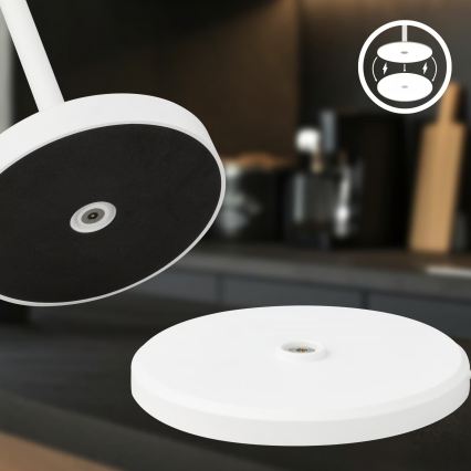 Briloner 7521016 - LED prigušiva punjiva vanjska stolna svjetiljka SIGO LED/2,5W/5V IP44 2600 mAh bijela