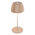 Briloner 7552-011 - LED punjiva dodirna vanjska stolna lampa MINI s mogućnošću prigušivanja LED/1,5W/5V IP44 1800 mAh bež