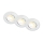Briloner 7586036 - SET 3x LED ugradne stropne svjetiljke za kupaonicu KLIRA LED/4,9W/230V 2500/3000/4000K IP23 bijela