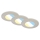 Briloner 7598032 - SET 3x LED Ugradbena svjetiljka za kupaonicu LED/4,9W/230V IP44 2700/4000/6500K mat krom