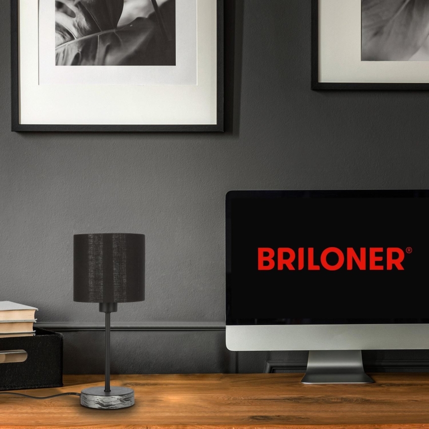 Briloner 7737-014 - Stolna lampa SILVER CRAFTED 1xE14/25W/230V