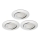 Briloner 8309-039 - SET 3x LED prigušivača za kupaonske ugradbene svjetiljke LED/5W/230V IP23