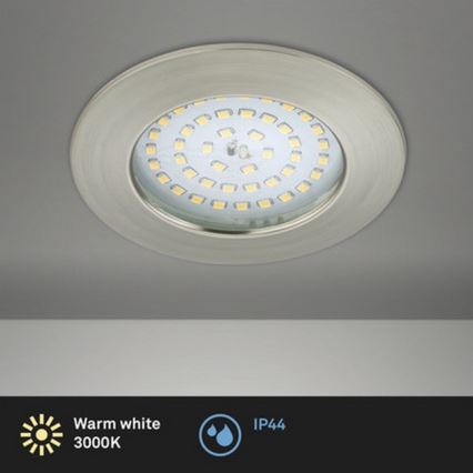 Briloner 8310-012 - LED Ugradbena svjetiljka za kupaonicu LED/10,5W/230V IP44