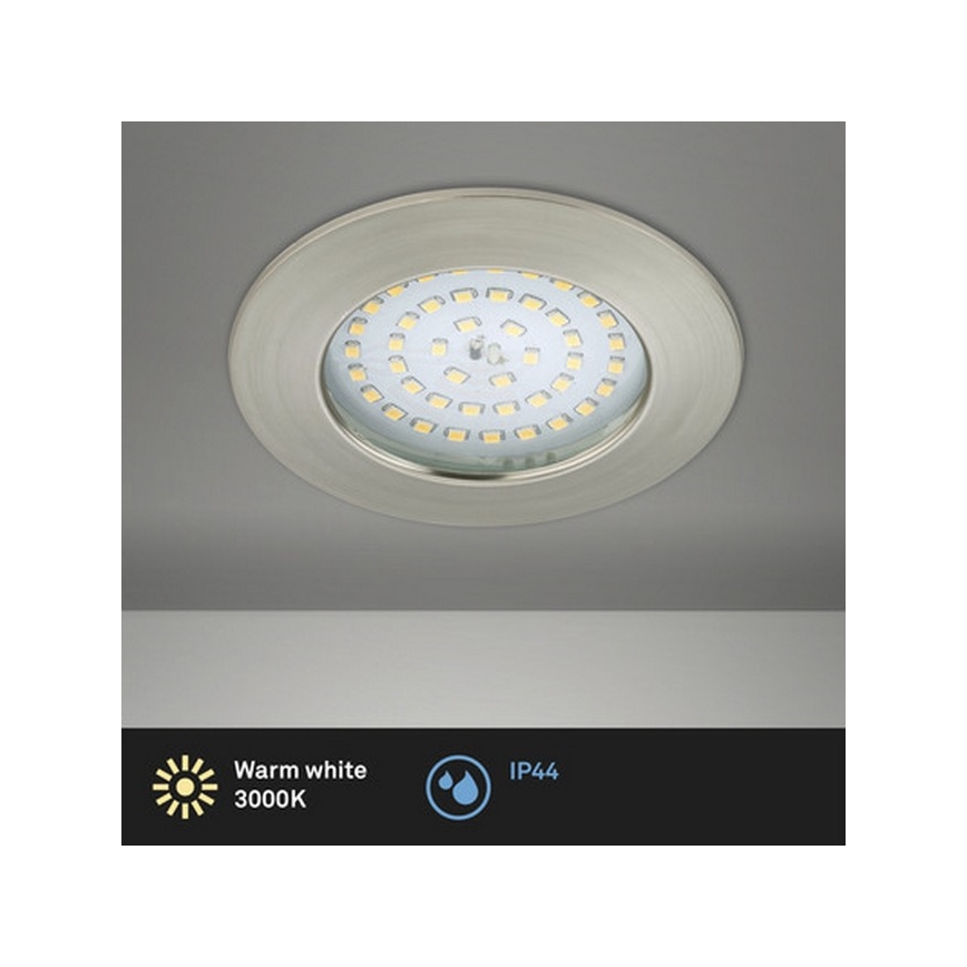 Briloner 8310-012 - LED Ugradbena svjetiljka za kupaonicu LED/10,5W/230V IP44