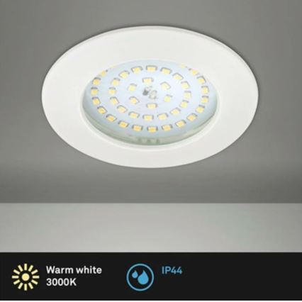 Briloner 8310-016 - LED Ugradbena svjetiljka za kupaonicu ATTACH LED/10,5W/230V IP44