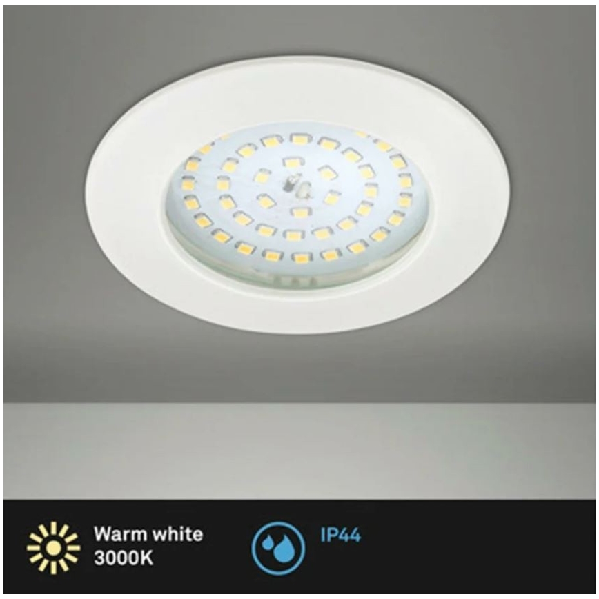 Briloner 8310-016 - LED Ugradbena svjetiljka za kupaonicu ATTACH LED/10,5W/230V IP44