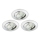 Briloner 8312-039 - SET 3x LED Ugradbena svjetiljka za kupaonicu LED/5W/230V IP23