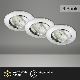 Briloner 8312-039 - SET 3x LED Ugradbena svjetiljka za kupaonicu LED/5W/230V IP23