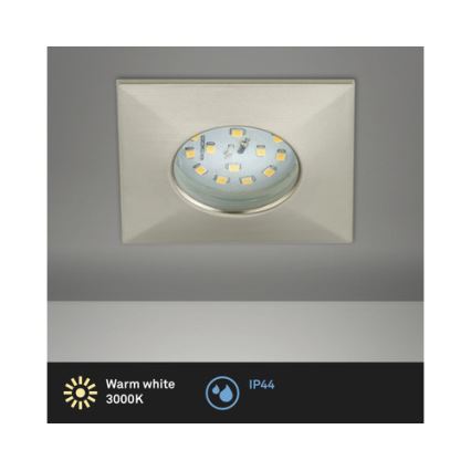 Briloner 8313-012 - LED Ugradbena svjetiljka za kupaonicu LED/5W/230V IP44 mat krom