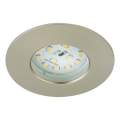 Briloner 8316-012 - LED prigušivo ugradno svjetlo za kupaonicu LED/5,5W/230V IP44 matni krom