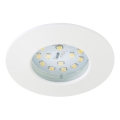 Briloner 8316-016 - Prigušiva LED ugradna kupaonska stropna svjetiljka LED/5,5W/230V IP44 bijela