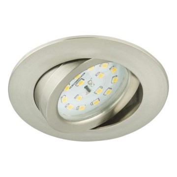 Briloner 8317-012 - LED ugradna stropna svjetiljka za kupaonicu s mogućnošću prigušivanja LED/5,5W/230V IP23 matni krom