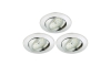 Briloner 8317-039-SET 3x LED Prigušiva ugradbena svjetiljka za kupaonicu LED/5,5W/230V IP23