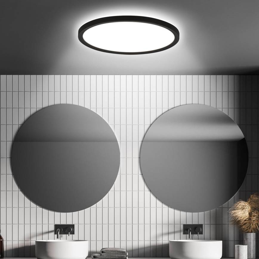 Briloner - LED stropna svjetiljka za kupaonicu s MOVE senzorom LED/18W/230V IP44 Ø 29 cm bijela