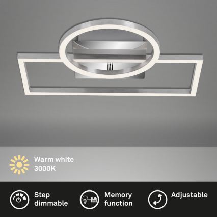 Briloner - LED Prigušiva stropna svjetiljka FRAMES LED/19W/230V