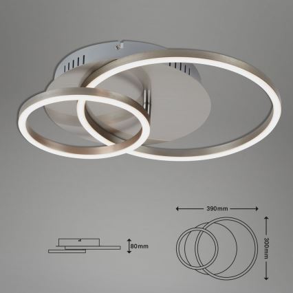 Briloner - LED Prigušiva stropna svjetiljka FRAMES LED/24,5W/230V