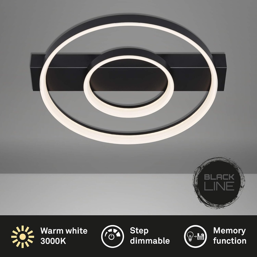 Briloner - LED stropna lampa s mogućnošću prigušivanja FRAME LED/24W/230V