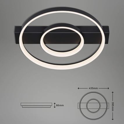 Briloner - LED stropna lampa s mogućnošću prigušivanja FRAME LED/24W/230V