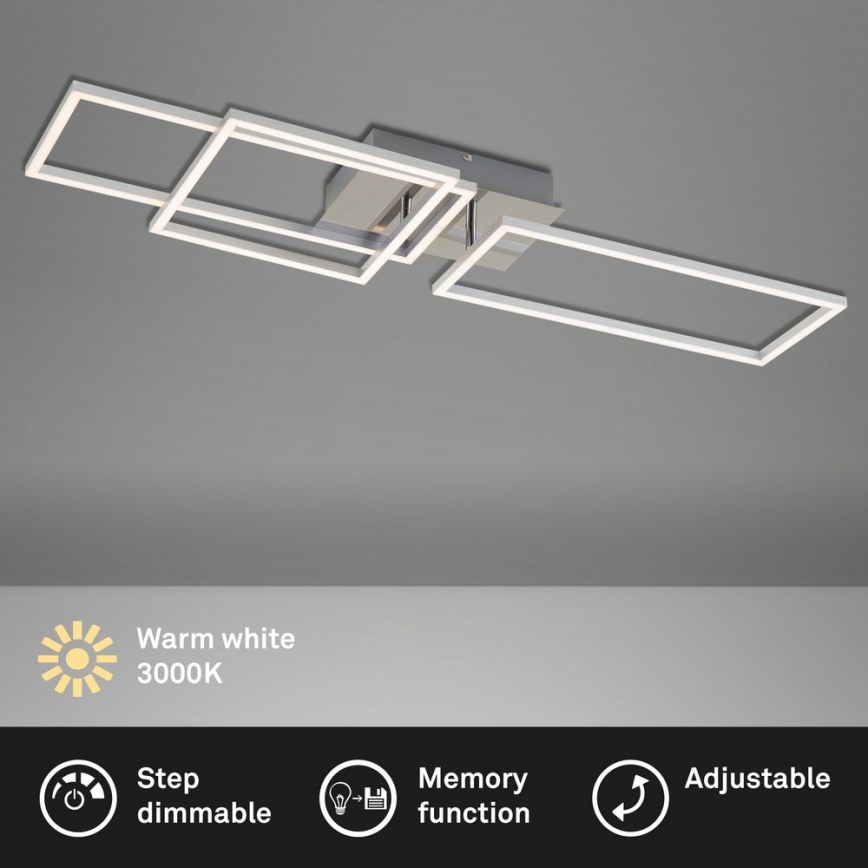 Briloner - LED stropna lampa s mogućnošću prigušivanja FRAME LED/44W/230V