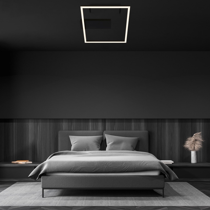 Briloner - LED stropna svjetiljka FRAME LED/14W/230V 3000K 30x32 cm crna