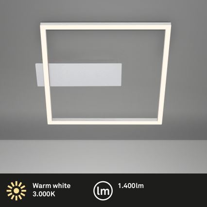Briloner - LED stropna svjetiljka FRAME LED/14W/230V 3000K 30x32 cm matni krom