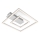 Briloner - LED stropna svjetiljka FRAME LED/22W/230V 3000K 30x32 cm matni krom