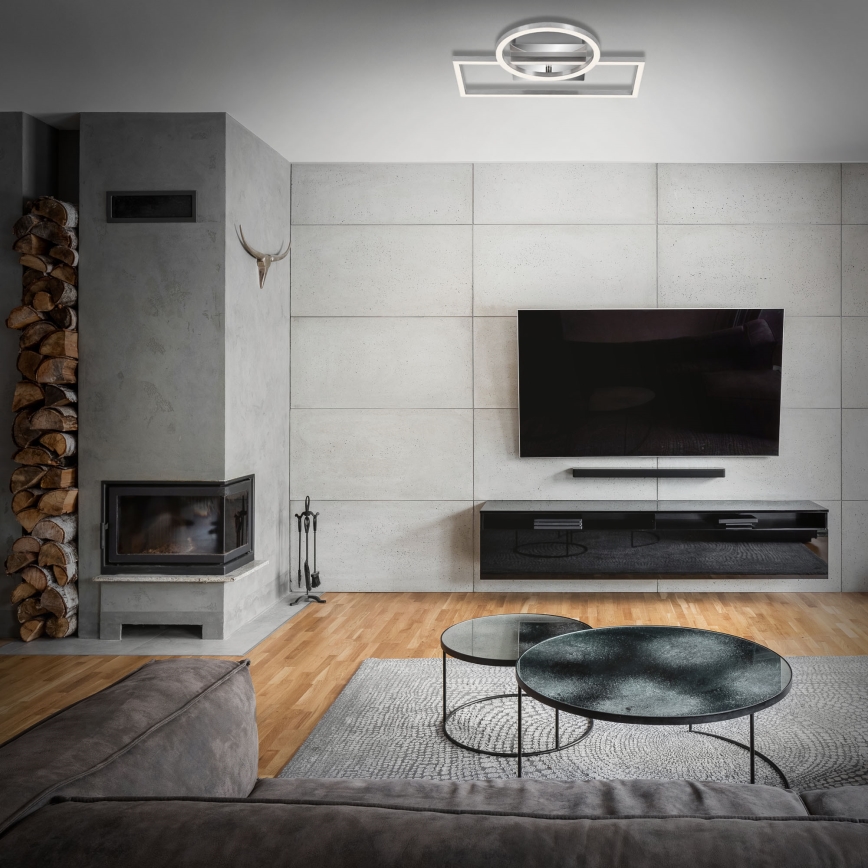 Briloner - LED stropna svjetiljka s mogućnošću prigušivanja FRAMES LED/19W/230V