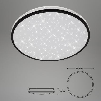 Briloner - LED Stropna svjetiljka STARRY SKY LED/24W/230V