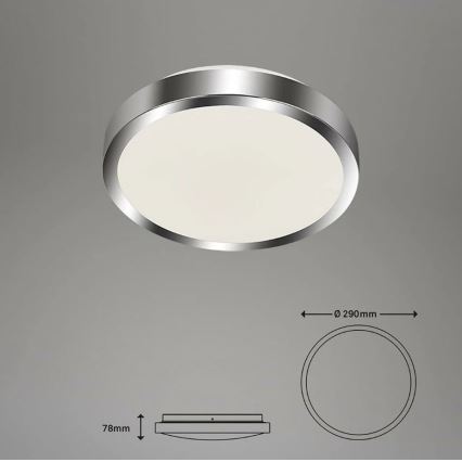 Briloner - LED Stropna svjetiljka za kupaonicu SPLASH LED/15W/230V IP44