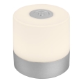 Briloner - LED vanjska stolna lampa na dodir, punjiva, s prigušivanjem LED/2W/5V 2700K IP44 1200 mAh matirani krom
