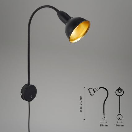 Briloner - Zidna lampa HYGGE 1xE14/25W/230V