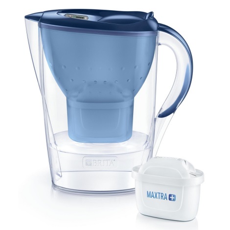 Brita - Vrč za filtraciju vode Marella 2,4 l plava + 1 filter