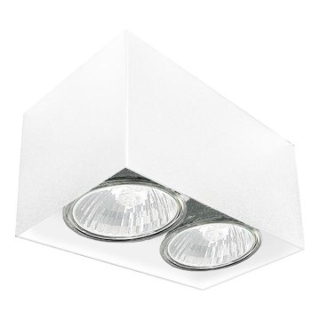 Brosline - Spot svjetiljka 2xGU10/10W/230V bijela