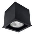 Brosline - Stropna reflektorska svjetiljka 1xGU10/10W/230V crna