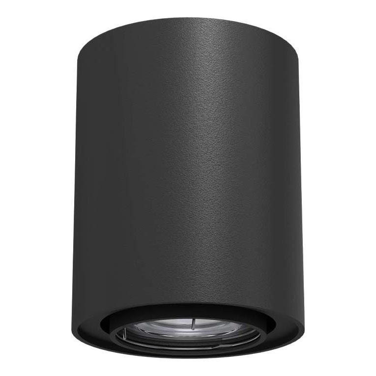 Brosline - Stropna svjetiljka 1xGU10/10W/230V crna