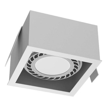 Brosline - Ugradna stropna svjetiljka 1xGU10/18W/230V bijela