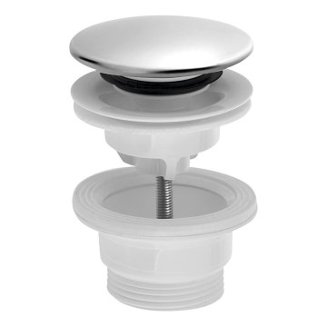 Bruckner - Gornji dio sifona za umivaonik CLICK-CLACK pr. 6,3 cm nehrđajući