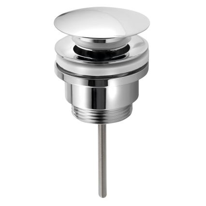 Bruckner - Gornji dio sifona za umivaonik bez preljeva CLICK-CLACK pr. 6,4 cm sjajni krom