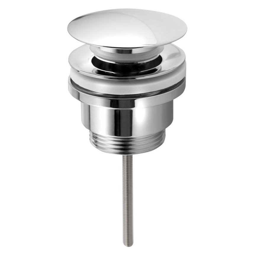 Bruckner - Gornji dio sifona za umivaonik bez preljeva CLICK-CLACK pr. 6,4 cm sjajni krom
