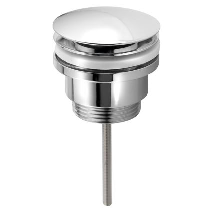 Bruckner - Gornji dio sifona za umivaonik bez preljeva CLICK-CLACK pr. 6,4 cm sjajni krom