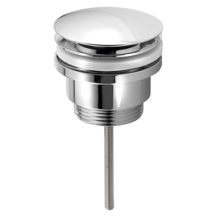 Bruckner - Gornji dio sifona za umivaonik bez preljeva CLICK-CLACK pr. 6,4 cm sjajni krom