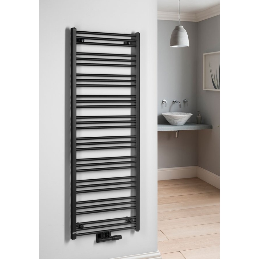 Bruckner - Kupaonski radijator ALBRECHT 157x60 cm, mat crni