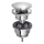 Bruckner - Slavina za umivaonik bez preliva CLICK-CLACK promjera 6,4 cm sjajni krom