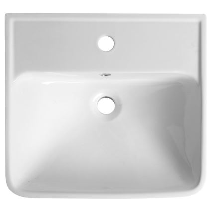 Bruckner - Ugradbeni umivaonik NEON 50x41,5 cm keramika/bijela