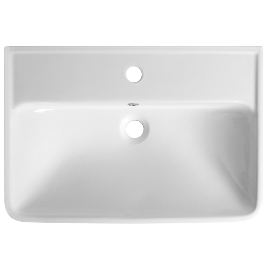 Bruckner - Ugradbeni umivaonik NEON 60x41,5 cm keramika/bijela