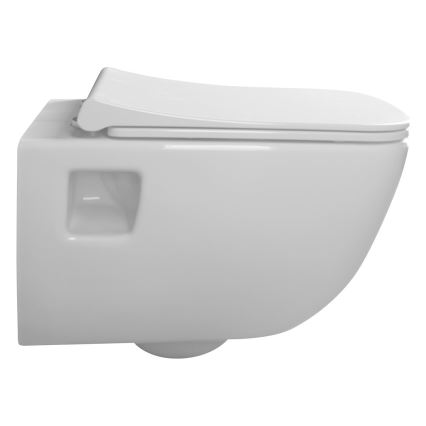 Bruckner - Viseća WC školjka Rimless WALTER keramika/bijela